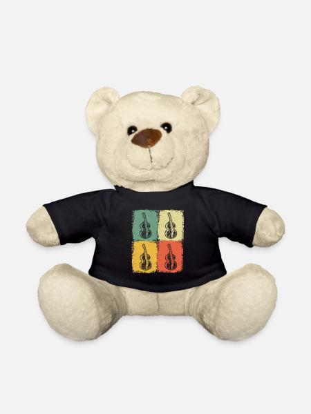 Double bass Double bass player Double bass player - Teddy Bear - black