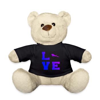 Scuba Diver Tauchen Damen Taucher Diver - Teddy - Schwarz - Vorne
