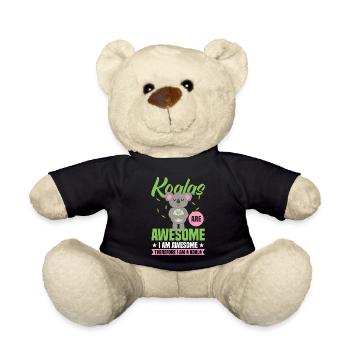 Koalas Sind Großartig, Ich Bin - Teddy - Schwarz - Vorne