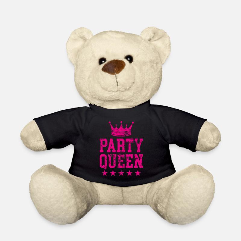 Party Queen - Teddy - Schwarz