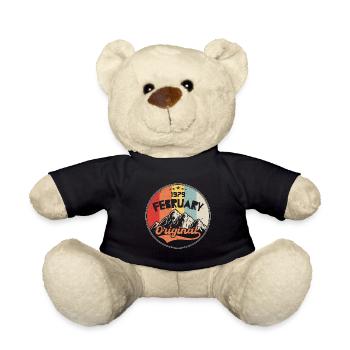 1979 - gift born in 1979 - Teddy Bear - black - Front