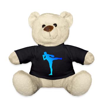 Muay Thai Boxing Hommes Boxe Thaï Boxe Thaï Boxe Thaï - Nounours - noir - Devant