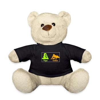 Difference Between Yoga And Vodka St Patricks Day - Teddy - Schwarz - Vorne