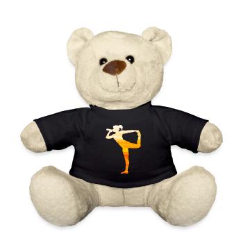 Yoga And Beer On St Patricks Day - Teddy - Schwarz - Vorne