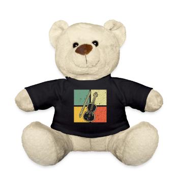 Violon Violoniste Violoniste - Nounours - noir - Devant