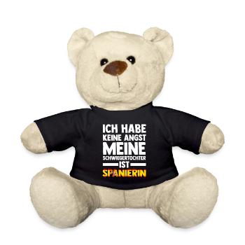 Ich habe keine Angst meine Schwiegertochter ist Sp - Teddy - Schwarz - Vorne