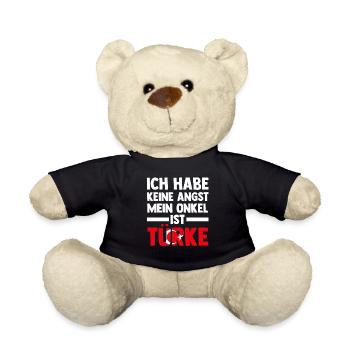 Ich habe keine Angst mein Onkel ist Türke - Teddy - Schwarz - Vorne