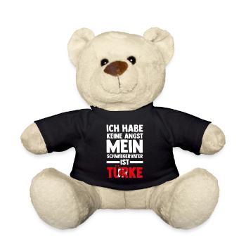 Ich habe keine Angst mein Schwiegervater ist Türke - Teddy - Schwarz - Vorne