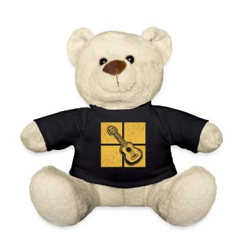 Ukulele Ukulele-Spieler Ukulelist - Teddy - Schwarz - Vorne