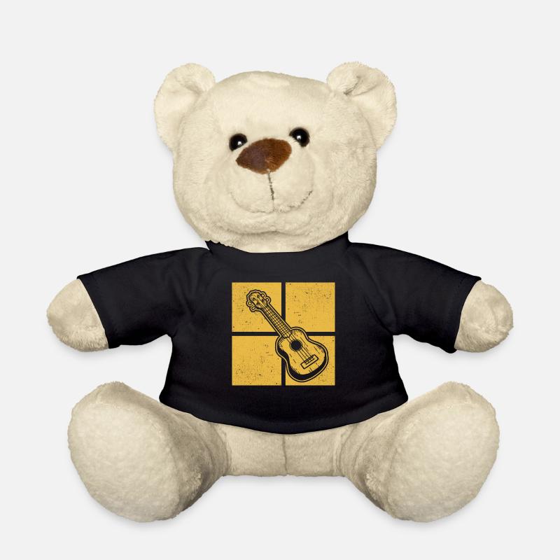 Ukulele Ukulele-Spieler Ukulelist - Teddy - Schwarz
