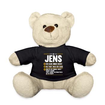 Jens - Teddy - Schwarz - Vorne