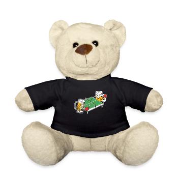 Party Beer Pong Beer Pong Table Beer Pong - Teddy Bear - black - Front
