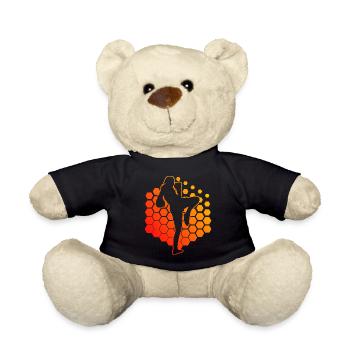 Muay Thai Women Thai Boxing Thai Boxer Thai Boxing - Teddy Bear - black - Front