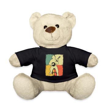 Banjo Banjo joueur Banjoïste - Nounours - noir - Devant
