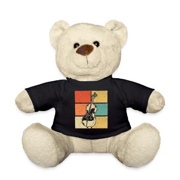 Cello Cellospieler Cellist - Teddy - Schwarz - Vorne