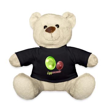 Oeufs peints comme avocat eggvocado pour la chasse - Nounours - noir - Devant