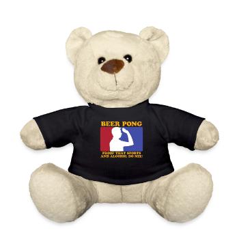 Beer Pong Sports et Alcohol Party Beer Pong - Nounours - noir - Devant