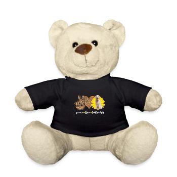 Mother Sunflower Labrador Retriever Dog - Teddy Bear - black - Front