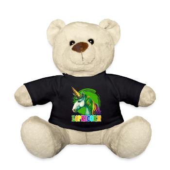 Lepricorn St. Patrick’s Day Licorne Femmes - Nounours - noir - Devant