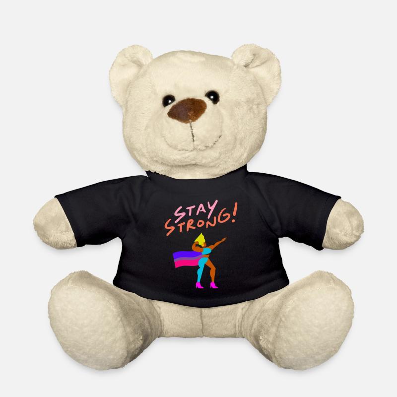 Stark bleiben - Teddy - Schwarz