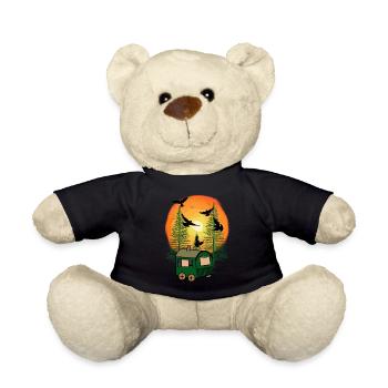Bauwagen natürlich anders ungewöhnlich wohnen Camp - Teddy - Schwarz - Vorne