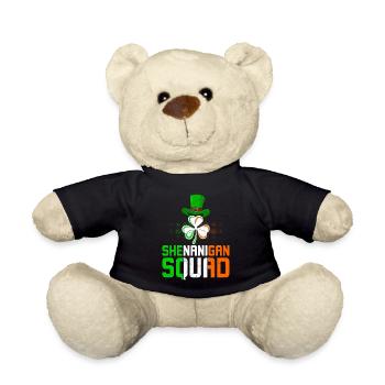 Escouade de trèfle Shenanigan Escouade de la Saint-Patrick - Nounours - noir - Devant