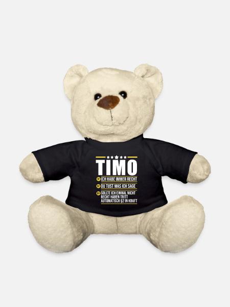 Timo - Teddy - Schwarz