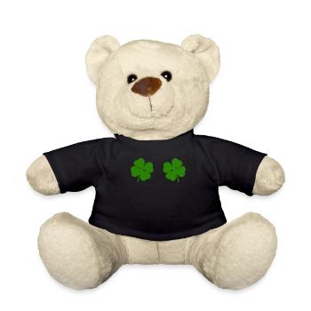 Manigances St Patrick’s Day Clover Ladies - Nounours - noir - Devant