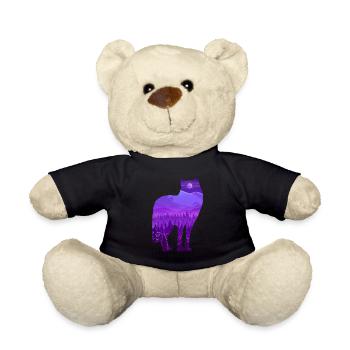 Timber Wolf - Teddy - Schwarz - Vorne