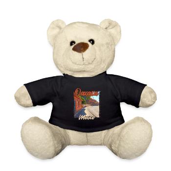 Sunset in Oaxaca, Mexico - Teddy Bear - black - Front