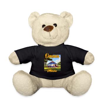 Sunset in Oaxaca, Mexico - Teddy Bear - black - Front
