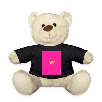 100 % Gay - Teddy - Schwarz - Vorne