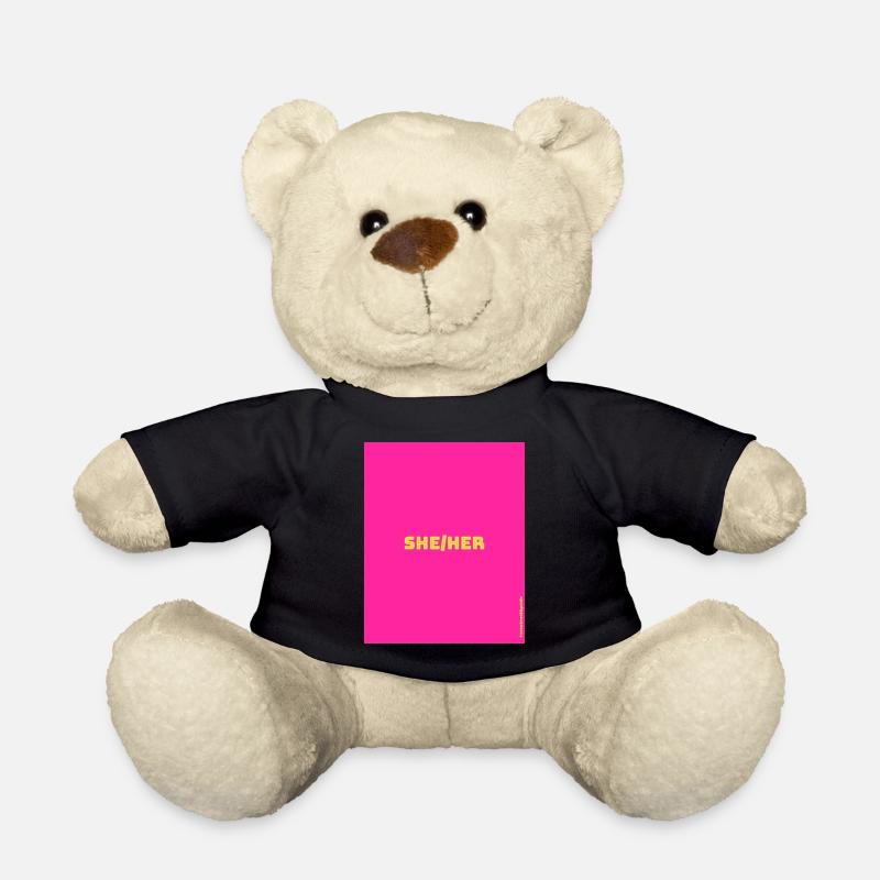 She / Her - Teddy - Schwarz