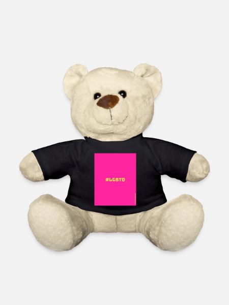 LGBTQ - Teddy - Schwarz