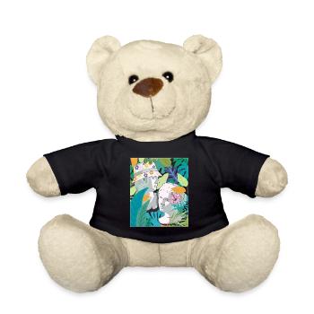 Coconut Girl Aesthetic Greek Statue - Teddy - Schwarz - Vorne