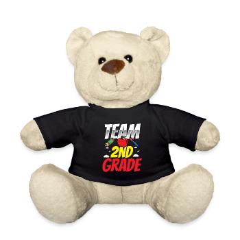 Équipe Deuxième classe Enseignant d’école de deuxième année - Nounours - noir - Devant