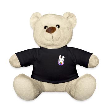 Autisme Neurodiversité Gentillesse - Nounours - noir - Devant