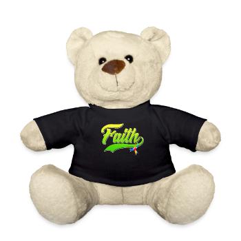 Autism Faith Consciousness Autistic - Teddy Bear - black - Front
