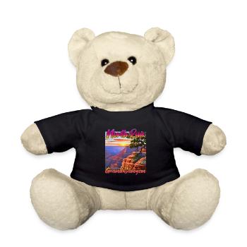Sunset North Rim Grand Canyon - Teddy Bear - black - Front