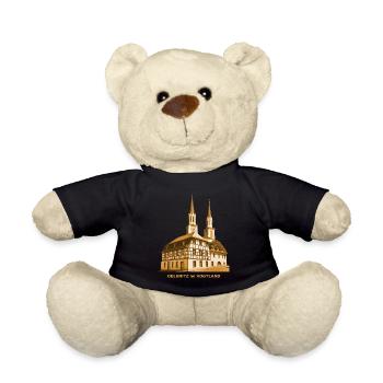 Oelsnitz Vogtland Carpet Ville Saxe - Nounours - noir - Devant