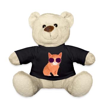 Cat Cat Hair Pet Pet Kitten Cat - Nounours - noir - Devant