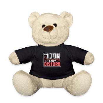Ich Erhole Mich Bitte Nicht Stören Erholung - Teddy - Schwarz - Vorne