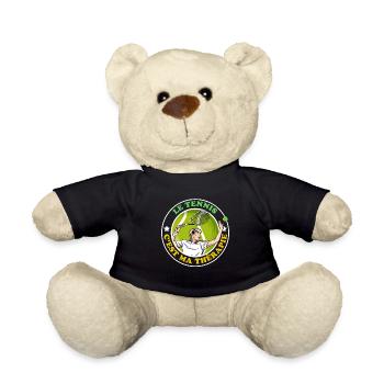 Le Tennis C'est ma Thérapie - Nounours - noir - Devant