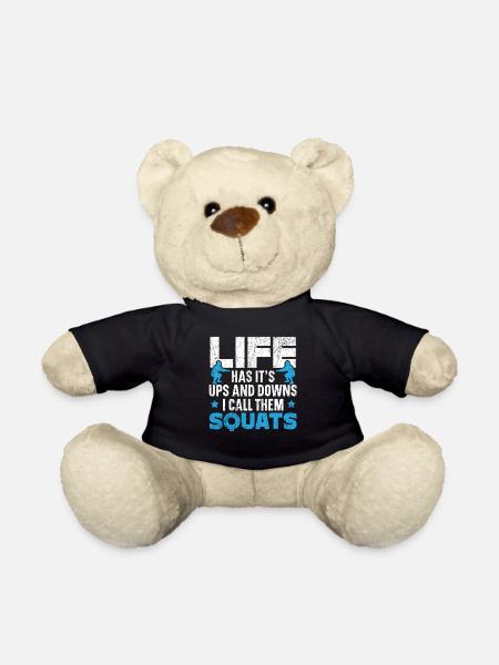 Das Leben hat seine Höhen und Tiefen Ich nenne sie - Teddy - Schwarz