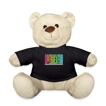 Speducator Special Education Teacher Special Education - Teddy Bear - black - Front