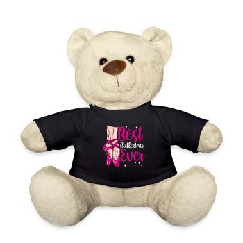 Beste Ballerina Aller Zeiten Tänzerin Ballett - Teddy - Schwarz - Vorne