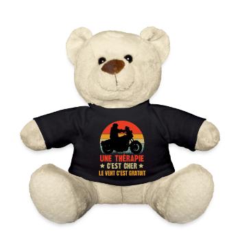 le vent c'est gratuit - Nounours - noir - Devant