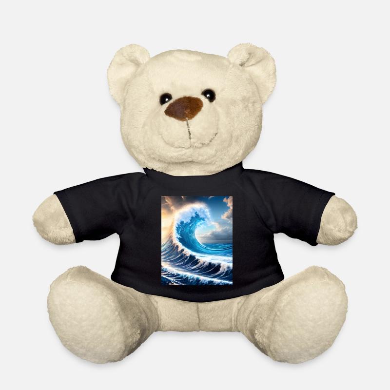 Grande vague #001 - Nounours - noir