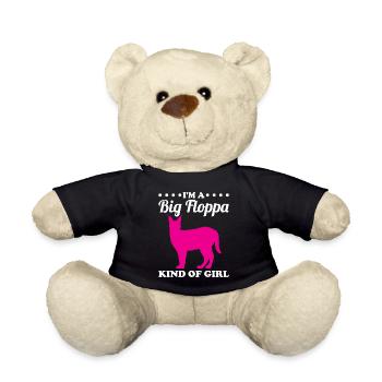 Big Floppa Caracal Cat Meme - Nounours - noir - Devant