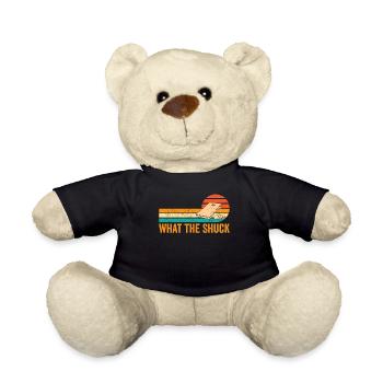 Funny Cornhole Corn Hole Retro - Teddy Bear - black - Front